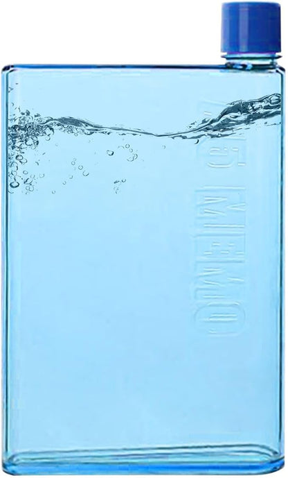 Purse Water Bottle | Portable Flat Water Bottles for Travel - Leak Proof Reusable Paper Pad Water Bottle Sports, Camping, Gym, Fitness, Outdoor