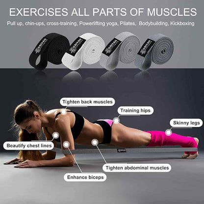 Long Bands for Working Out - Long Resistance Bands for Women Long Workout Bands Long Resistance Bands for Working Out Long Loop Resistance Bands Large Loop Resistance Bands Body Bands for Working Out