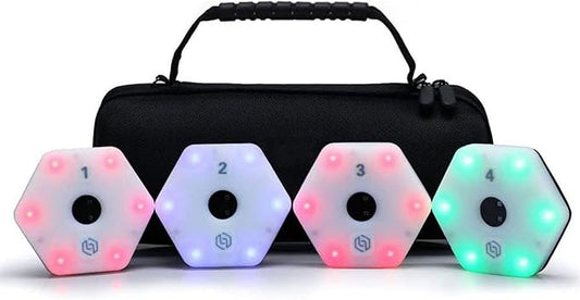 Reaction Training Lights with App for Speed and Agility Exercises, Fun for All Ages