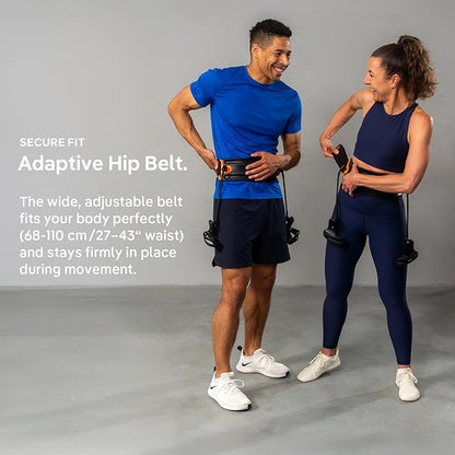 Shadowboxer Home Gym Set | Full Body Workout for Cardio, Strength & Fat Loss | Ergonomic Handles & Adjustable Belt