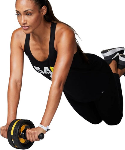 54D Exercise Ab Wheel, Ab Roller for Abs Workout, Exercise Equipment for Core Workout, Ab Wheel Roller for Home or Gym, Ab Workout Equipment for Abdominal Exercise