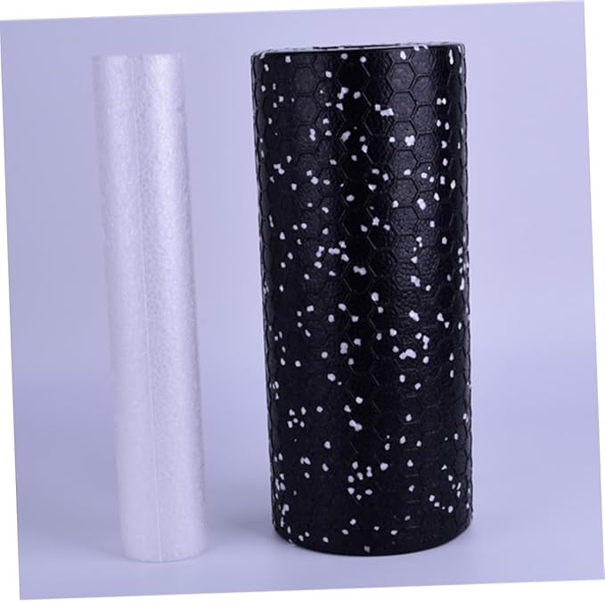 Milisten 1set Eva Roller Flexible Yoga Column Muscle Relaxing Stick for Fitness Portable Massage Tool for Men and Women for Warm-up Cool-Down and Muscle Black