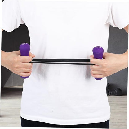 BESPORTBLE 8 Pcs Resistance Bands for Exercise and Muscle Stretching Portable Workout Bands for Home Office and Travel Fitness Durable and Lightweight Resistance Loops for Men and Women