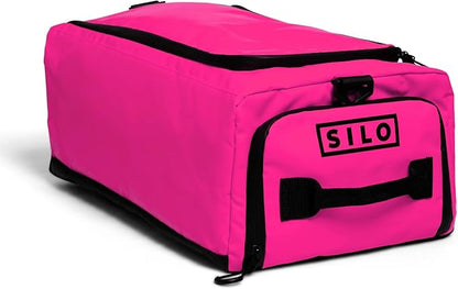 SILO Crew Drop One 26L Ultramarathon Bag - Organize Gear Efficiently for Training Racing Work, Travel - Optimized Storage: Pockets/Compartments for Easy Access Athletes Marathon Fitness Bright Pink