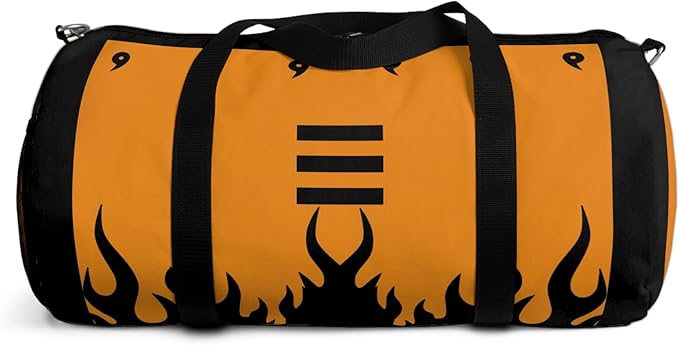 Anime Gym Bag for Women Men - Large Capacity Waterproof Workout Fitness Travel Sports Bags Fashion Street Camping ExpandaCLe Carry On Duffle Bag For Couple (Yellow Nne Tails) PTY