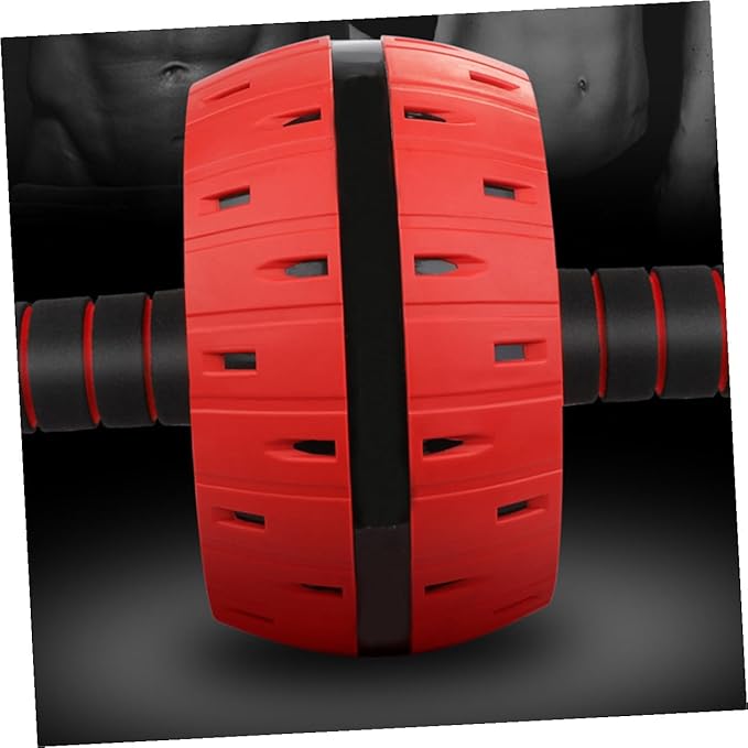 Ab Roller Wheel with Knee Pad for Home Gym Fitness Equipment Advanced Abdominal Muscle Trainer Wheel for Stomach Back Core Strengthening Smooth Forward Backward Workout