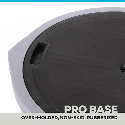 BOSU NexGen 25IN Home Fitness Exercise Gym Strength Flexibility Balance Trainer with Rubberized Non Skid Surface and Hand Air Pump