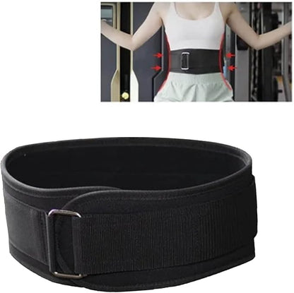 Comfortable Regulable Weight Lifting Belt Strong Support Design for Men Women, Fitness Belt for Training, EVA Nylon