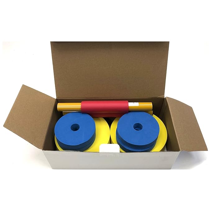 Redmon For Kids Fun and Fitness Dumbbell Set, Multicolor, 14 Piece