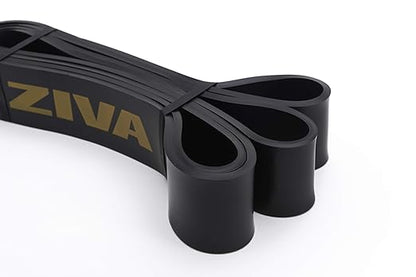 Ziva PRO Portable Resistance Band - Pull Up Assistance Exercise Bands for Home Fitness, Stretching, Strength Training, Physical Therapy – Extra Heavy Resistance, 41" L, 44-66 lbs. Tension