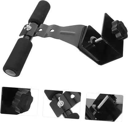 Generic Sit Up Bar Foot Holder Portable Sit-up Assistant Device for Home Fitness Adjustable Abdominal Curl Trainer Ergonomic Design for Easy Use for Indoor Workouts