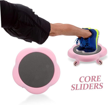 Abdominal Muscle Wheel Five-wheel Design for Gliding Discs for Home Fitness Ab Workout Sliders for Improved Stability and Core Strength