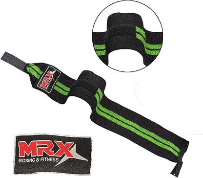 MRX Weight Lifting Gym Training Wrist Wraps for Wrist Support Bodybuilding Workout Wrap Men/Women
