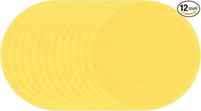 PATIKIL Spot Markers, Non-Slip Floor Dots Agility Markers Flat Field Cones Poly Dots