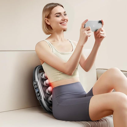 20 Head Massage Gun Deep Tissue - 2026 Upgrade 20-Drive Back Muscle Massager with 3 Modes & 30 Intensities, Portable Quiet Percussion Massager for Legs, Waist, Back, Neck, Buttocks Muscles Pain Relief