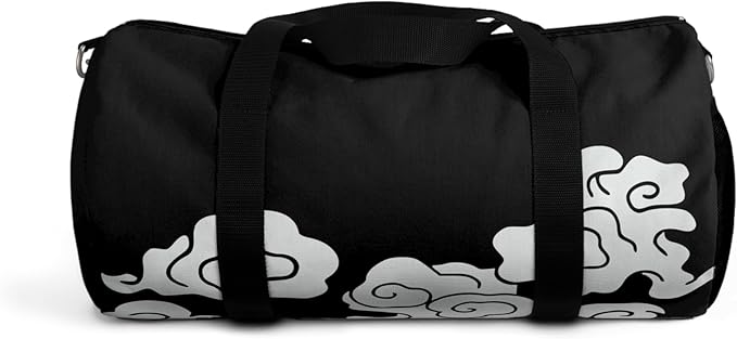 Anime Gym Bag for Women Men - Large Capacity Waterproof Workout Fitness Travel Sports Bags Fashion Street Camping ExpandaCLe Carry On Duffle Bag For Couple (New Gear 5) PTY