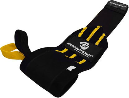 Gripad 12" x 3" Weight Lifting Support Wrist Wraps, Strong Wrist Wraps, 2 Thumb Loops – Great for Weightlifting, Powerlifting, Bodybuilding, Strength & Cross-Training.