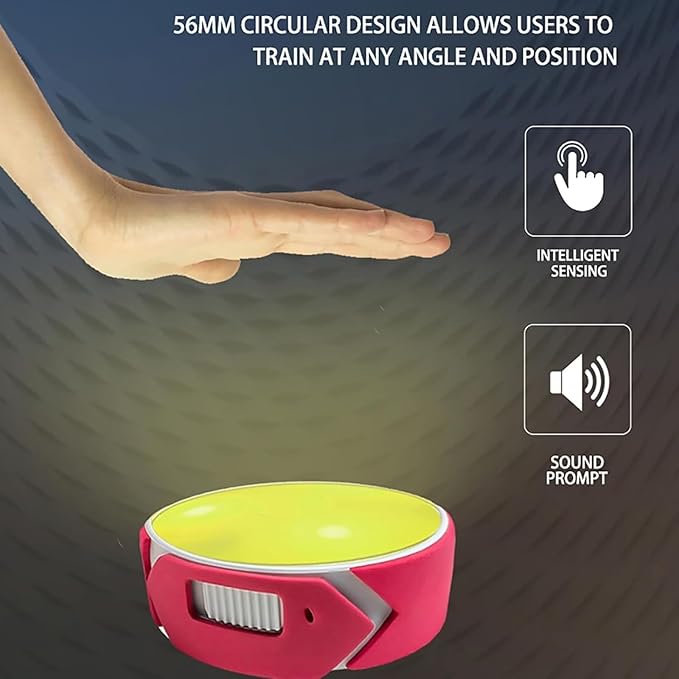 Reaction Training Lights Pod, Agile Fitness Light, 4 Training Modes and 4 Light Colors with Remote Control Hand-Eye Coordination Training, Reaction-Enhancing Speed and Agility