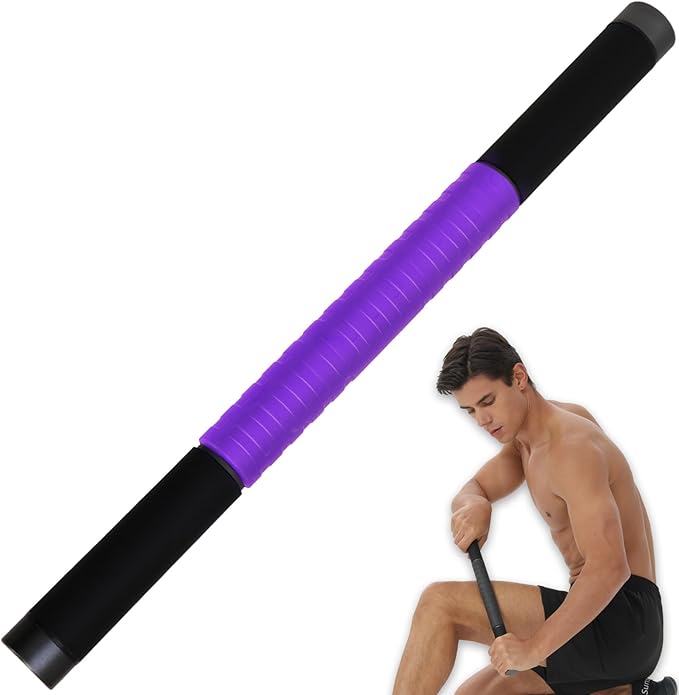 Muscle Roller Massage Stick for Legs Massager Roller-Calf Roller Deep Tissue Release Muscle Soreness, Trigger Points for Legs, Neck, Calves, Thighs, Shins, Back