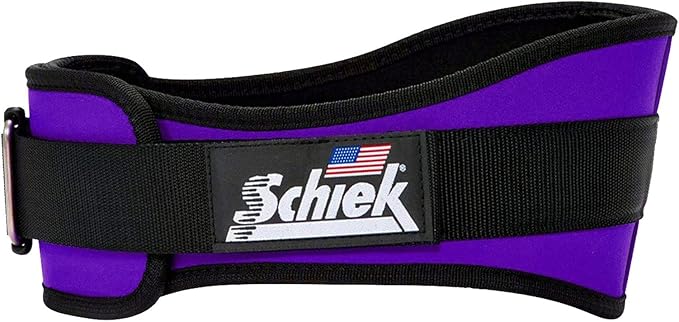 Schiek Sports 2006 Nylon 6 Inches Weight Lifting Belt - Support Belt for Power Lifting