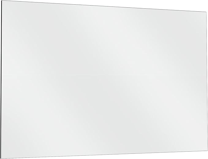 Fab Glass and Mirror Large Gym Mirror for Home Gym 48x60 - Full Length HD Tempered Glass Wall Panel - Professional Workout Display with Safety Backing - 1/4 Inch Commercial Grade