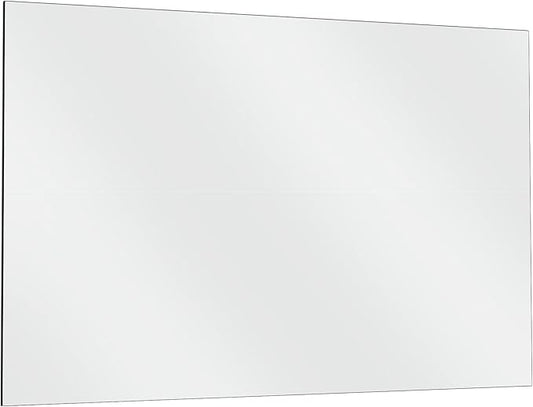 Fab Glass and Mirror Large Gym Mirror for Home Gym 48x72 - Full Length HD Tempered Glass Wall Panel - Professional Workout Display with Safety Backing - 1/4 Inch Commercial Grade
