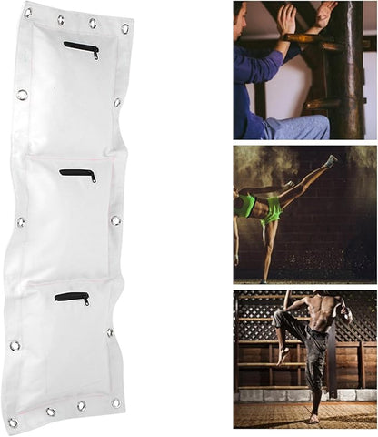 Punch Bag, Boxing Sand Bag, Wing Chun Wall Canvas Punch Empty Sand Bags Target with Zipper for Boxing Muay Thai