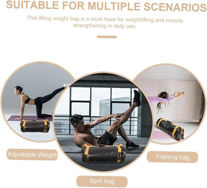 Workout Weight Bag for Men Adjustable Sandbag for Weight Training Sturdy Gym Equipment for Strength Training Squats and Sled Workouts Portable Fitness Gear