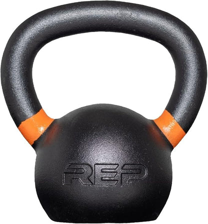REP Fitness Kettlebell Set and Singles, 4kg to 24kg, 9lb to 53lb Weight Range, Cast Iron, Strength Exercise Training, Home Gym, Power Workout Equipment, Free Weights, Dumbbell Alternative