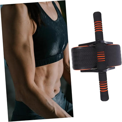 POPETPOP Ab Roller Wheel with Knee Pad Core Strengthening Gym Equipment for Home and Office Abdominal Workout Fitness Trainer for Beginners and Advanced Users