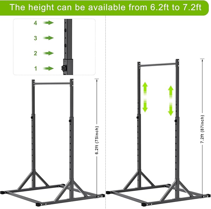 SELEWARE Power Cage Accessories, Dip Handles, Pull‑Up Stations, and Multi‑Grip Training Attachments