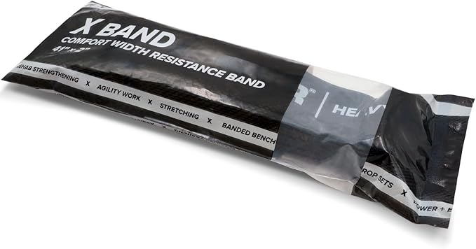 Meister X Band Comfort-Width 41" x 2" Resistance Bands - X-Wide Premium Loop Bands