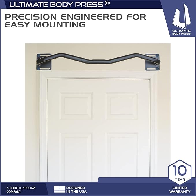 Ultimate Body Press Wall Mounted Doorway Pull Up Bar