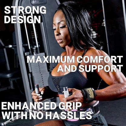 Schiek Sports 1000-PLS Deluxe Power Lifting Wrist Straps - Weight Lifting Wrist Wraps