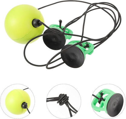 VICASKY Hanging Speed Boxing Ball with Suction Cup 90mm Green Reflex Training Punching Bag Reaction Boxing Speedball and Coordination Training