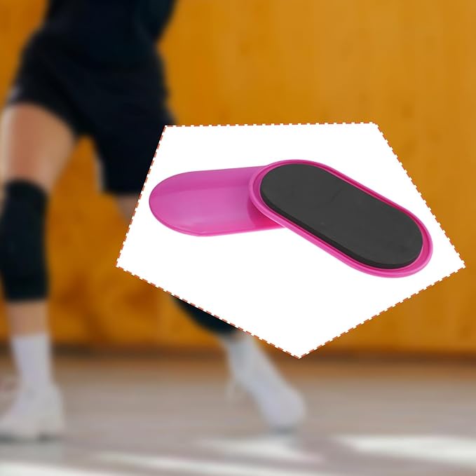 Core Sliders 2-Piece Set, Ab Pads for Home Gym, Portable Lightweight Sliding Discs for Exercise & Dance Training
