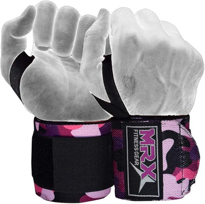 MRX Weight Lifting Wrist Wraps for Wrist Support Lifting Straps Gym Bodybuilding Training Workout for Men and Women