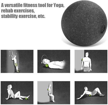 Massage Roller Ball, Quality EPP Yoga Foam Massage Roller and Ball Set Suited for Myofascial Release, Point Therapy and Deep Tissue Massage(#01)