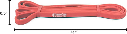 Premium Exercise Bands - Ultra Durable, Non-Slip, Comfort-Edge Resistance - Tested Over 30K Pulls - Three