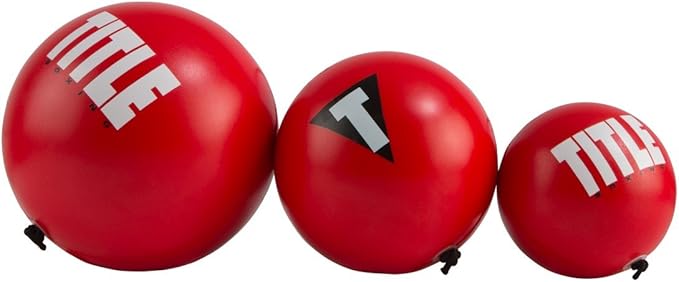 Title Boxing Replacement Reflex Balls - Slipping Head Movement Training Equipment - Red