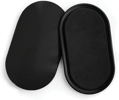 Envirolite Fitness Slider - Conditioning Sliders - Easy to Use on Carpet - Core and Pilates Exercise Equipment - At Home Workout Gear - 9" long x 5" wide x 0.5" thick - Pack of Two