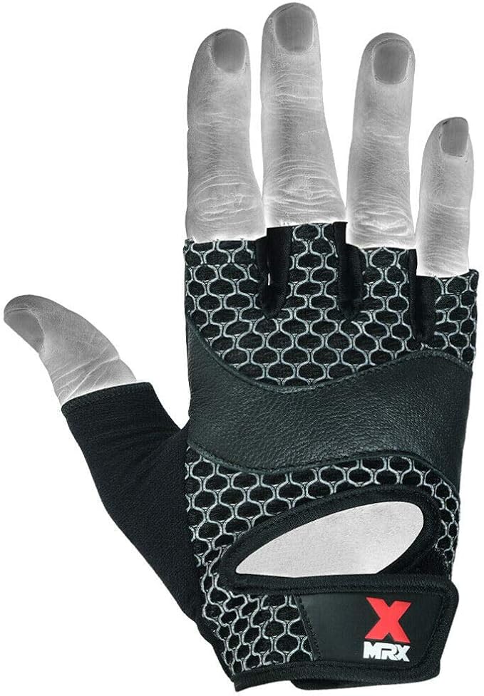 MRX BOXING & FITNESS Weight Lifting/Exercise Grip Gloves for Women, Great for Workouts, Weight Training and More, Pro Series