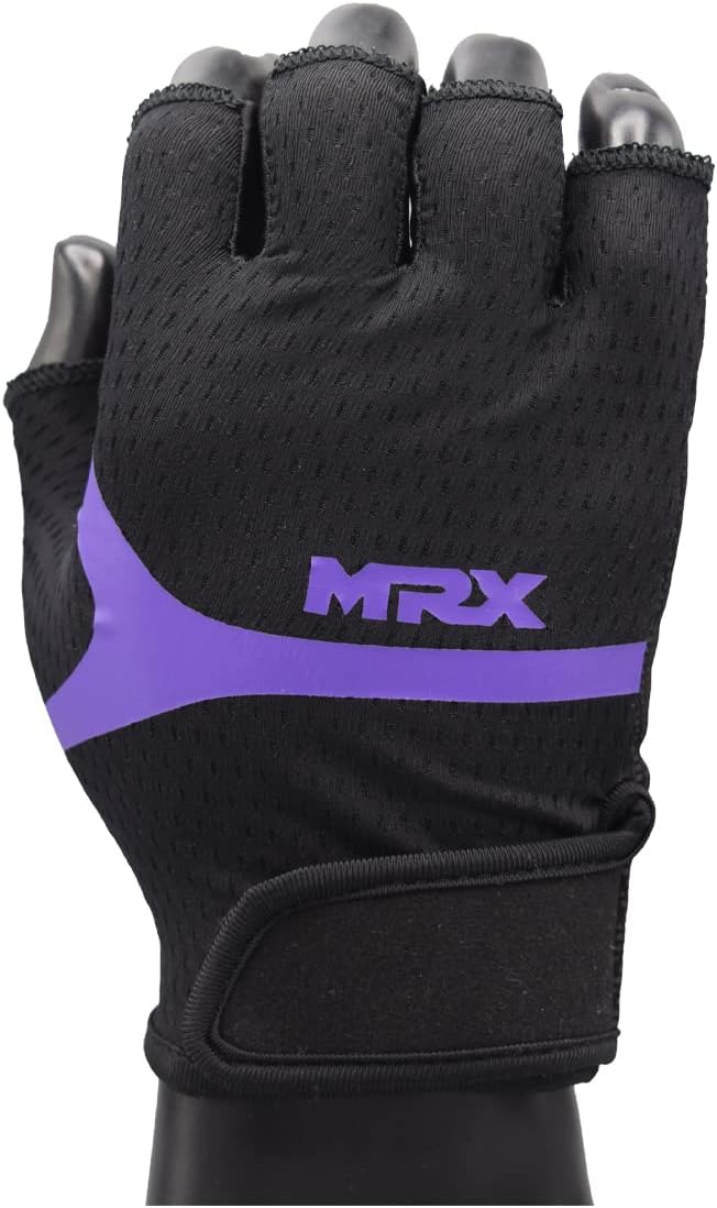 MRX Ladies Weight Lifting Gloves Women Fitness Training Exercise Glove Anti Slip Padded Shock-Absorbing Extra Grip Crossfit Multi Colors