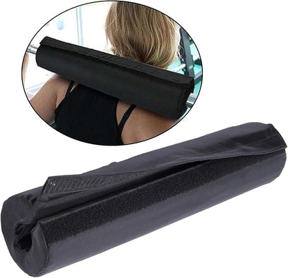 Barbell Squat Pad - 35cm (13.8 inch) Foam & Nylon Cushion for Neck & Shoulder Protection During Weightlifting