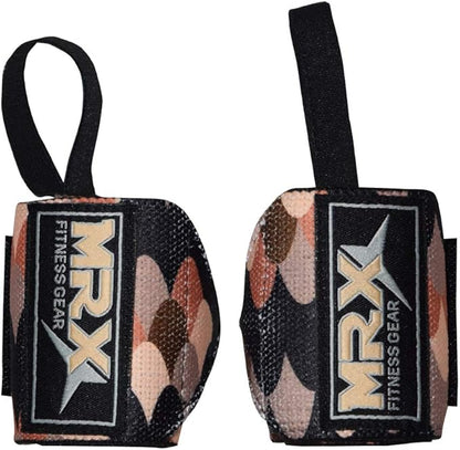 MRX Weight Lifting Wrist Wraps for Wrist Support Lifting Straps Gym Bodybuilding Training Workout for Men and Women