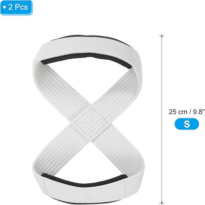 PATIKIL Figure Lifting Strap, Weightlifting Wrist Wraps Dead Lift Padded Grips for Fitness Power Strength Training