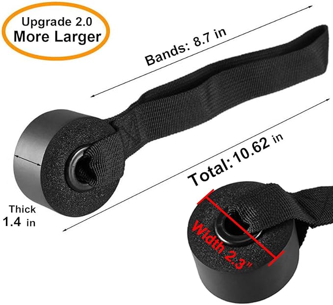 Heavy Duty Door Anchor for Resistance Bands - Secure Attachment, Won't Damage Door - Ideal for Fitness Workout