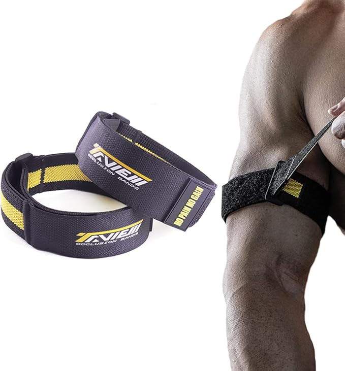 Occlusion Bands, Quick Release Biceps Blow Flow Restriction Bands,Bicep Bands for Arm Fitness and Bodybuilding | Gain Fast Muscle Growth Without Lifting Heavy Weights