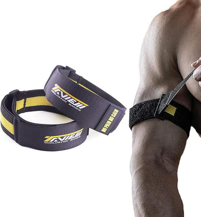 Occlusion Bands, Quick Release Biceps Blow Flow Restriction Bands,Bicep Bands for Arm Fitness and Bodybuilding | Gain Fast Muscle Growth Without Lifting Heavy Weights