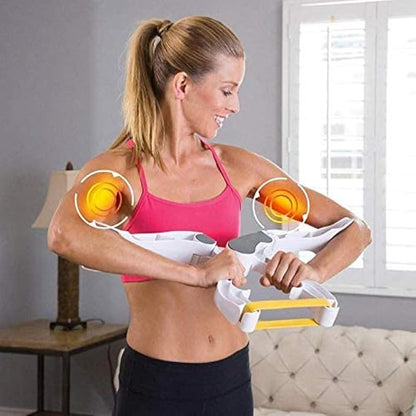 Upper arm Trainer, arm Training Device Strength Training for The Upper Body Resistance with 3 System Bands, Strength Fitness Equipment for Fitness Enthusiasts